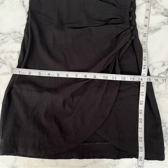Intimately Free People Dylan Bodycon Mini Dress Black LBD Cocktail Party Small - Picture 10 of 13